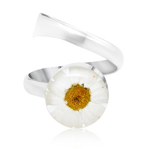 Silver Ring - Daisy - Round