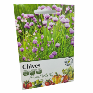 Chives Herb Seeds in Pictorial Packet