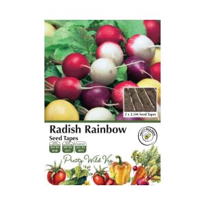 Seed Tapes Rainbow Radish 5m